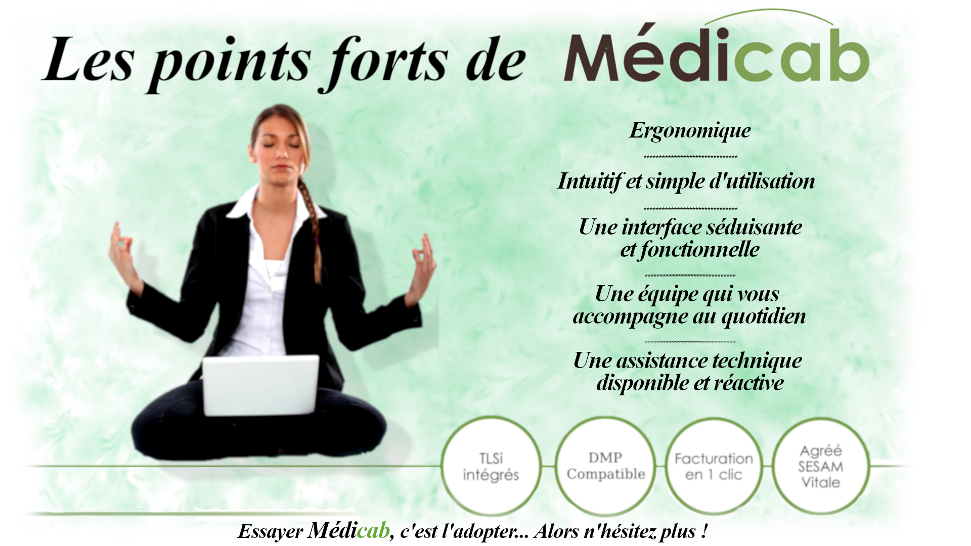essai sur affiche les points forts de médicab